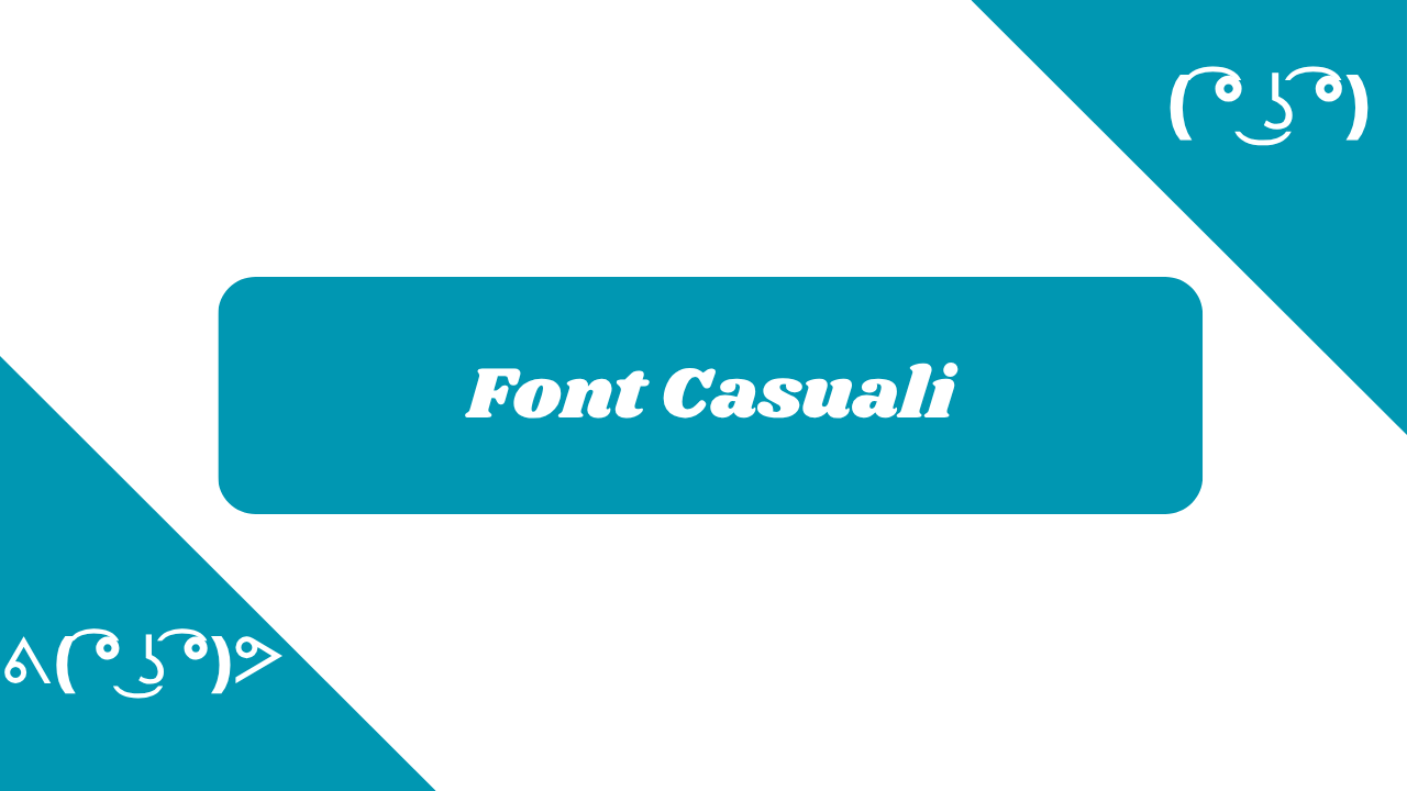 Font Casuali